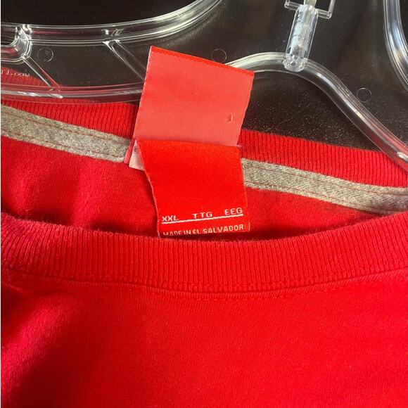 Nike San Francisco 49ers 90's Red 2XL Sweatshirt UNISEX NFL - Picture 8 of 8